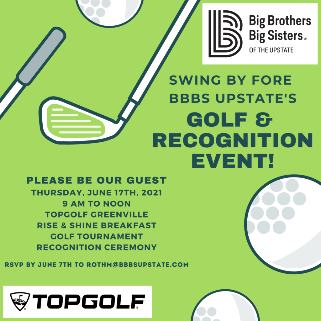 Golf & Recognition Event 2021 - Big Brother Big Sister of ...